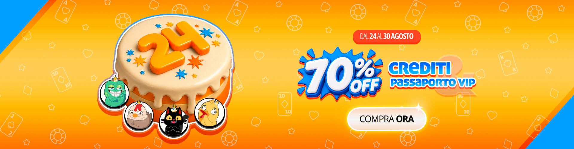 ? Oggi si festeggia! � il compleanno di ClubDelGioco e c'� il 70% di sconto su tutto.