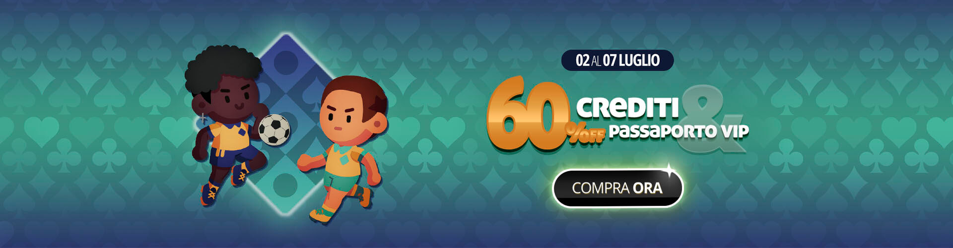 Approfitta del 60% di sconto su tutto e scendi in campo per vincere ancora di pi�!